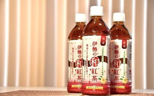伊勢の和紅茶ペットボトル 24本 ( 飲料水 茶 紅茶 和紅茶 無糖 ペット