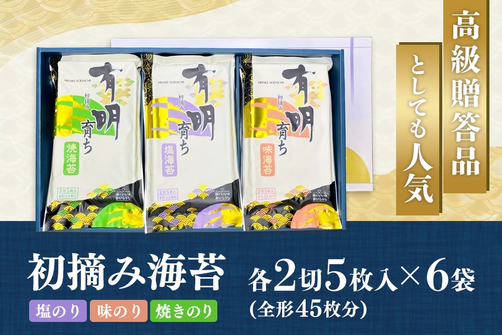 スピード発送】初摘み海苔 F-SAY57【のり 海苔 焼き海苔 有明 佐賀