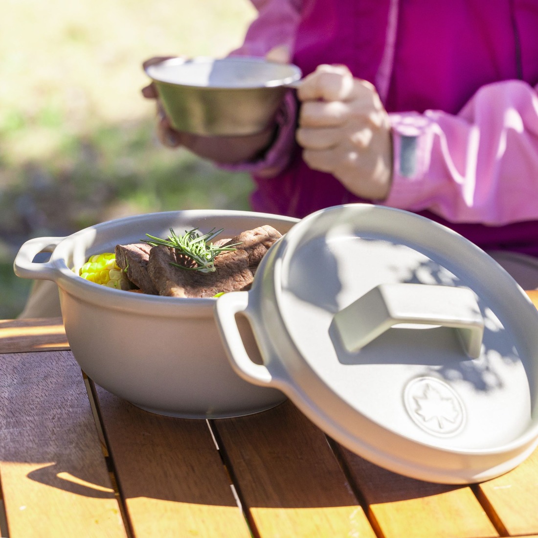 萬古焼（ばんこやき）】LOGOS×萬古焼 楓印・ダッチオーブン81062003