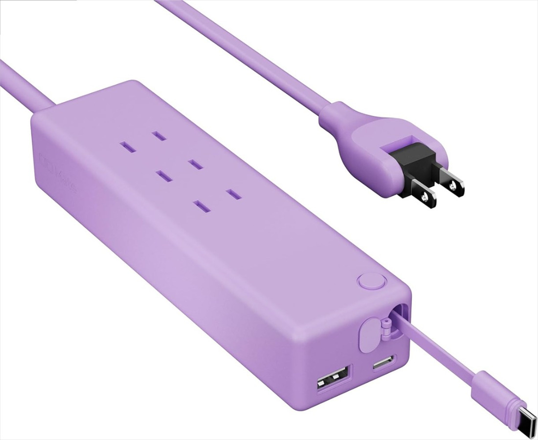 CIO 電源タップ マルチタップ 延長コード 1.5m USB-C×2 USB-A×1 Mate