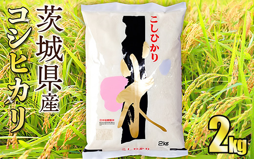 令和8年産 茨城コシヒカリ 2kg（2kg×1袋）（茨城県守谷市） | ふるさと