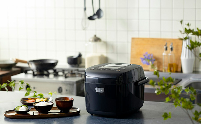 アイリスオーヤマ 炊飯器 1升 10合 RC-PD10-B ブラック 圧力ih 圧力IH