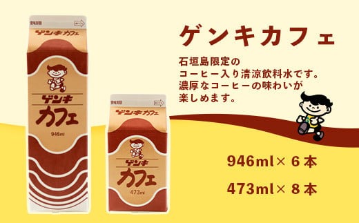 ふるさと納税限定】ゲンキカフェバリューセット【八重山ゲンキ乳業