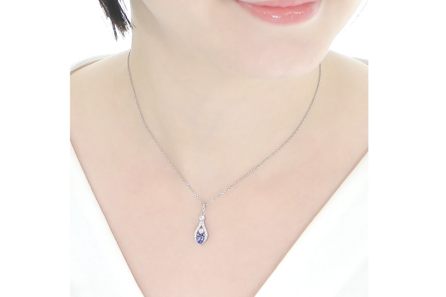 ペンダント ネックレス PT900 プラチナ 0.17ct ダイヤモンド