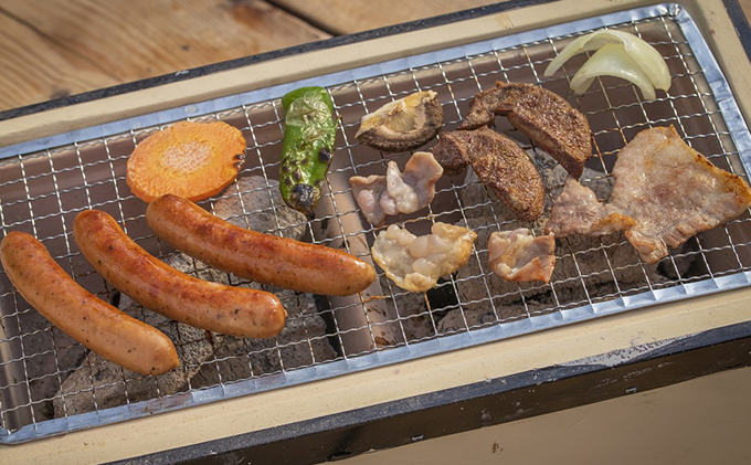バーベキュー セット もちぶたを堪能できる 手ぶら 2名様分 体験