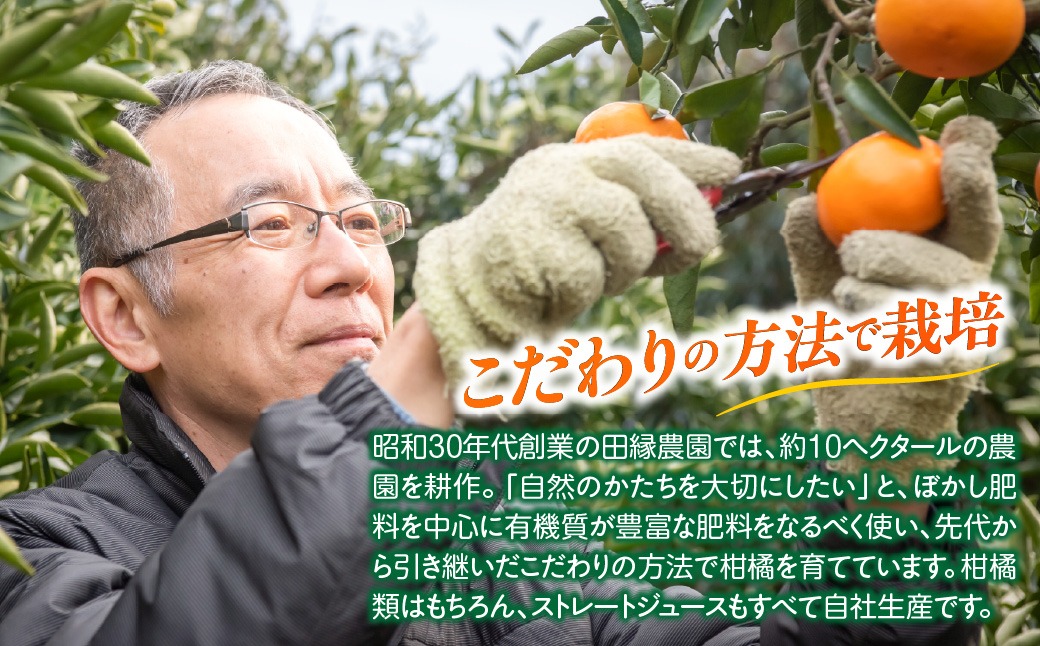 愛媛県産】田縁農園の無添加100% いよかんジュース（720ml×3本