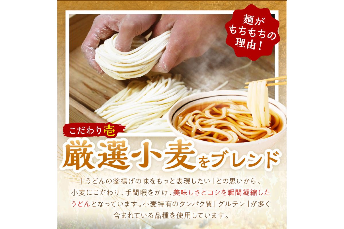 時短調理！モチモチうどん／京丹後つねよしの冷凍うどん 5玉入り（5