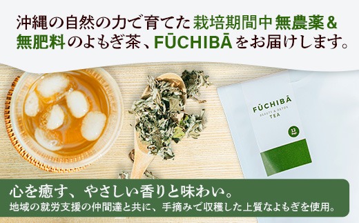 ポストイン配送】 沖縄県八重瀬町産 よもぎ茶 30包入 「FUCHIBA
