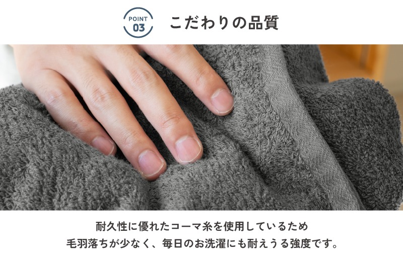 G5695-1 【スピード発送】soraミニバスタオル6枚セット（ネイビー