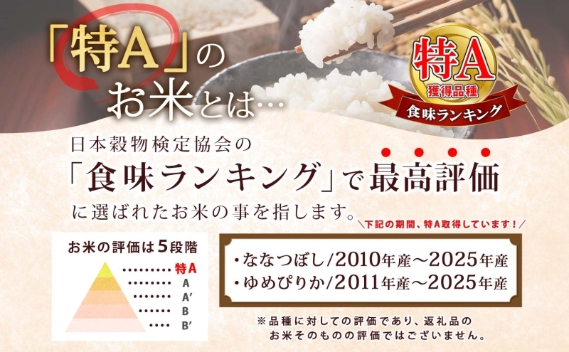 令和8年産先行予約】北海道 令和8年産 ななつぼし 5kg×1袋 特A 精米 米