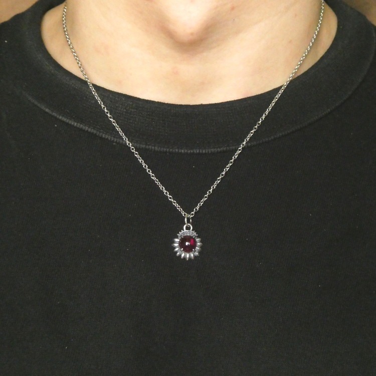 レッドファントム 925シルバーペンダント925刻印あり JO-050 The Phantom Sun pendant ファントム サン ペンダント ｜ シルバー