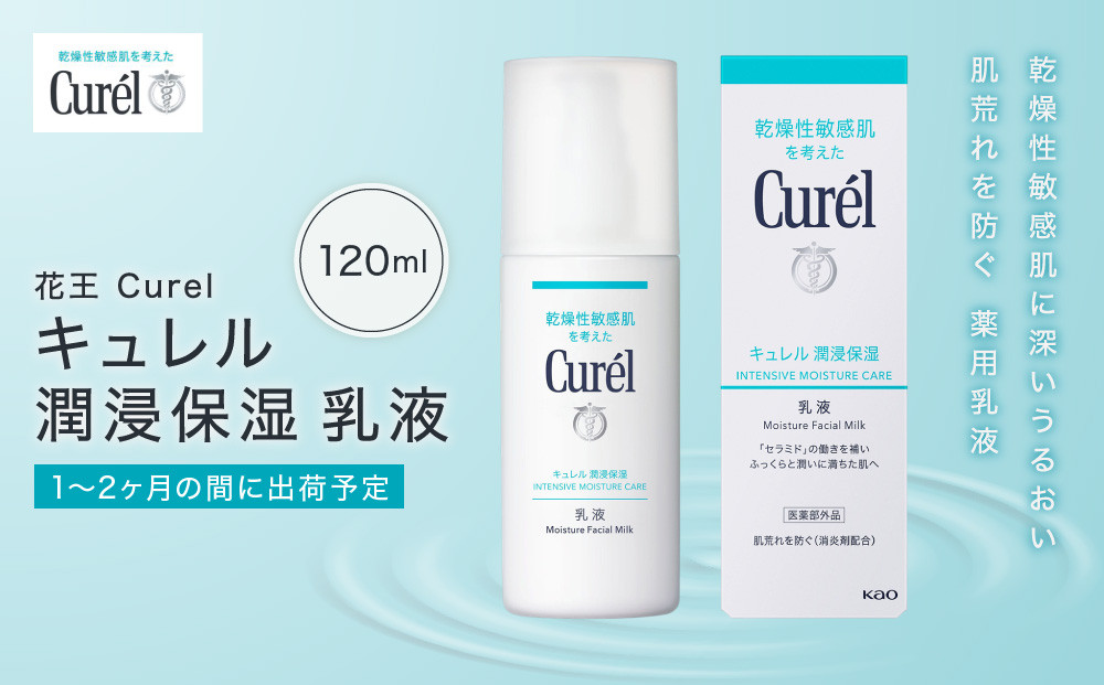 花王 Curel キュレル 潤浸保湿乳液 120ml 【美容 化粧品 コスメ 人気