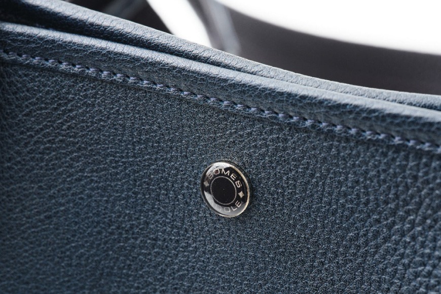 SOMES トートバッグ （ブルー）RE-34 [ソメスサドル 北海道 砂川