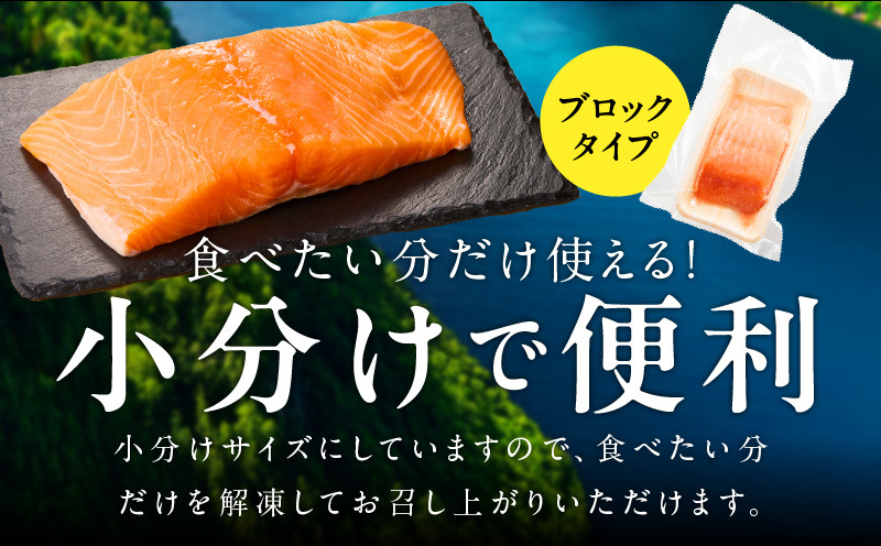 nbj0003 【TVで紹介！】アトランティックサーモン 500g 刺身用