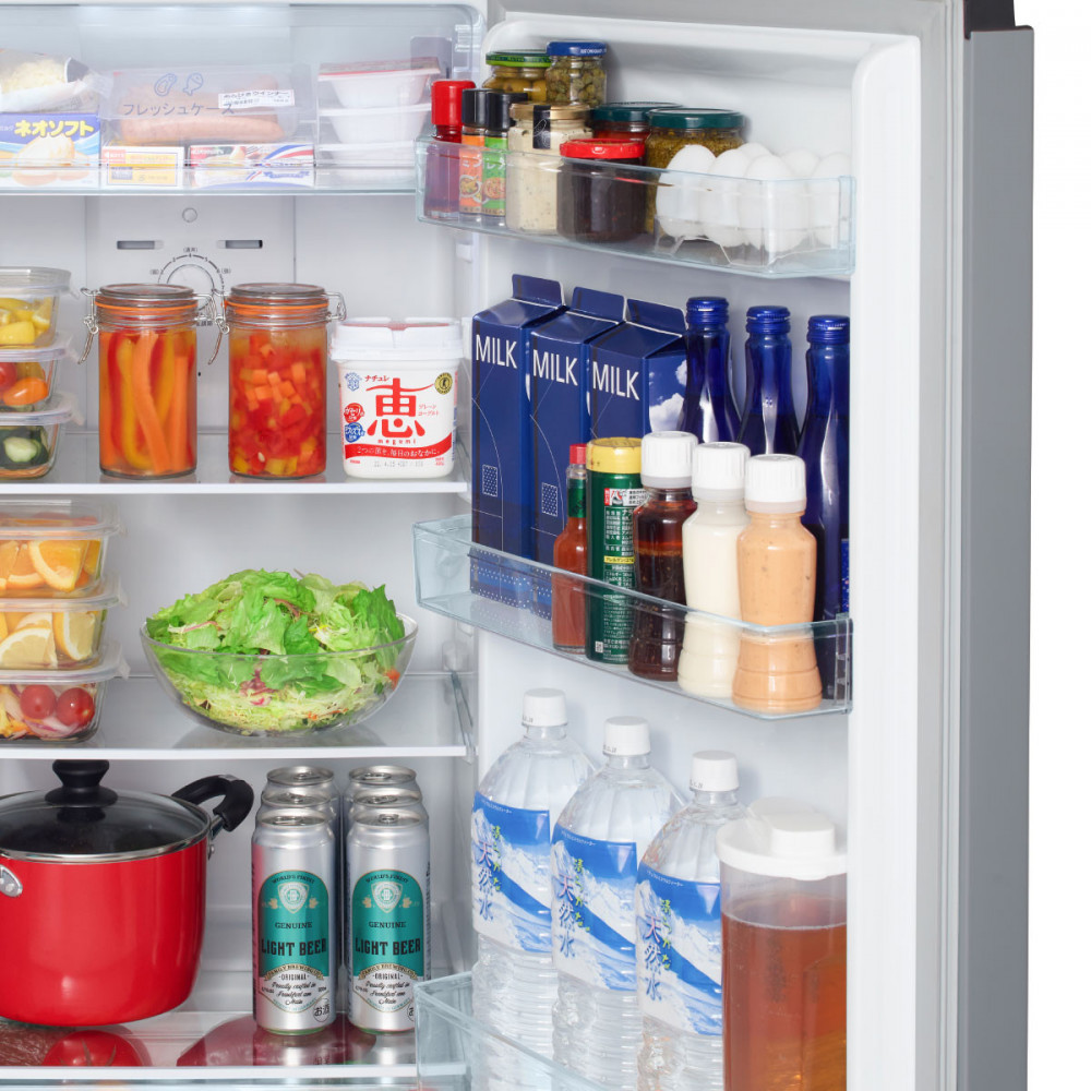 Hisense ハイセンス 冷蔵庫【設置費込み】幅55cm 250L ファン式 自動