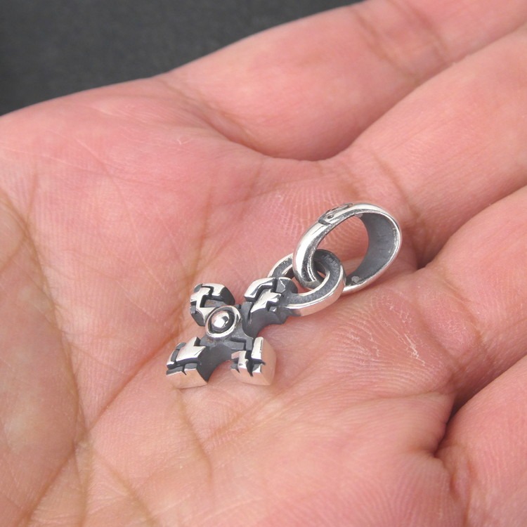 Puzzle cross pendant パズル クロス ペンダント ｜ シルバー
