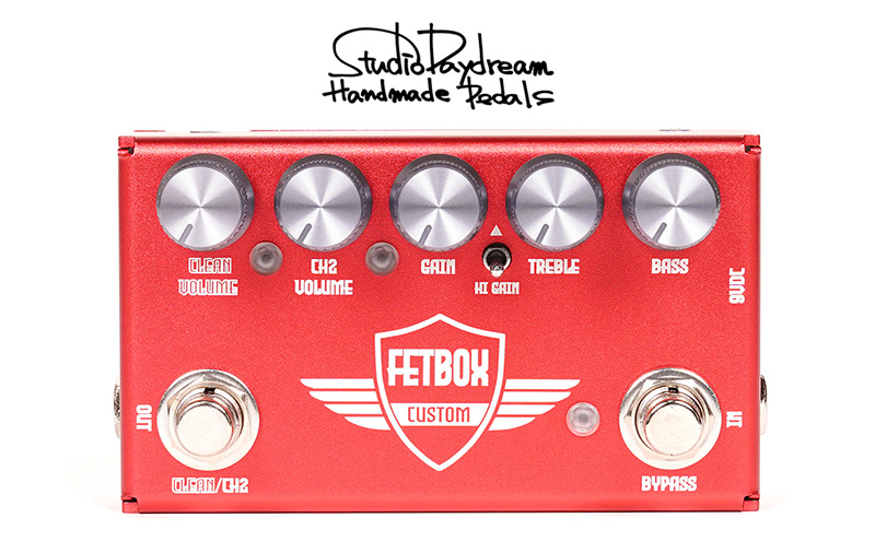 ギター STUDIODAYDREAM/FETBOX CUSTOM V6.5 FETBOX CUSTOM V8.0 StudioDaydream オーバードライブ