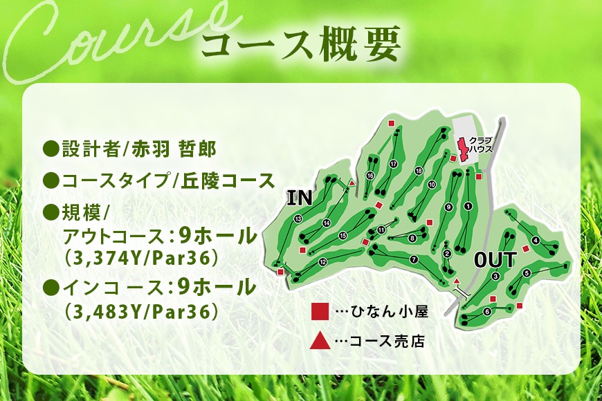13.さくらカントリークラブ （ゴルフプレー割引券）（岐阜県八百津町