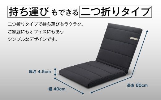 エアウィーヴ 座クッション (カラー : ブラック ) クッション 洗える