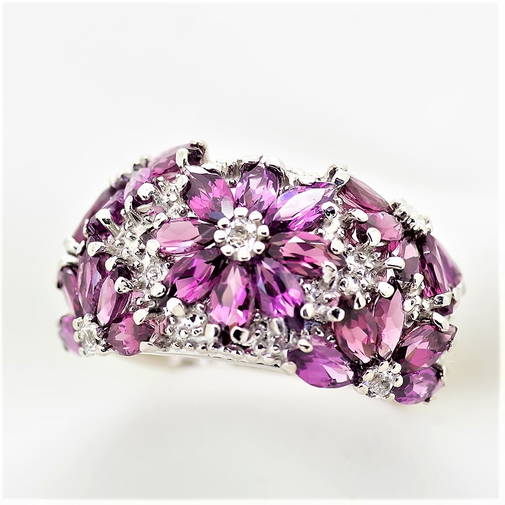 ロードライトガーネット リング 4.0ct SV925 (12505) 指輪 リング