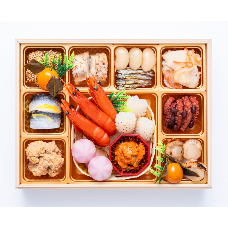 早期限定寄附額】千賀屋謹製 迎春おせち料理 「天寿千」和風三段重 3