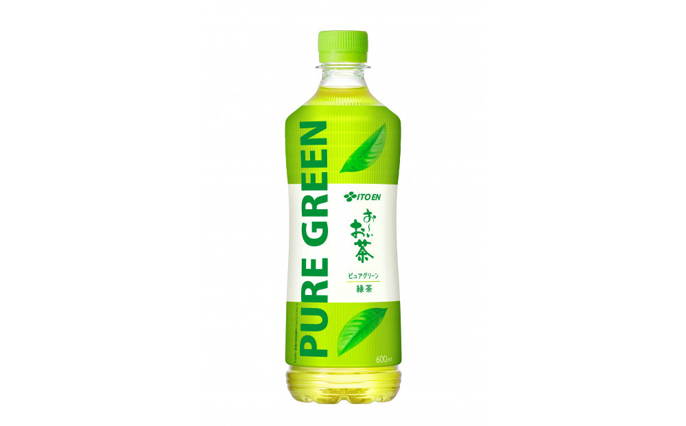 生活応援寄付額】【定期便6ヶ月】お～いお茶 PURE GREEN 緑茶 600ml×24