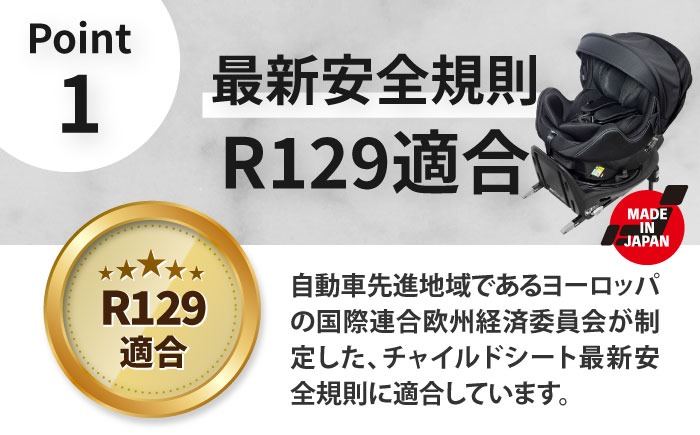 チャイルドシート ロッソジャパン360 サイドターン＆プロテクト