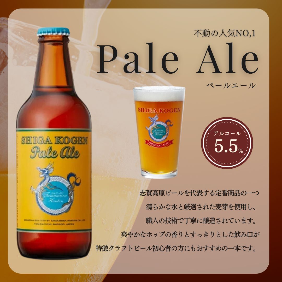 父の日 定期便 6ヶ月 志賀高原ビール6本セット ※WEB申込限定