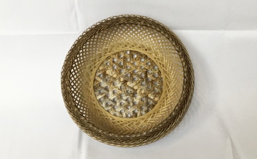 【ハンドメイド】６枚組　国産竹使用・職人手作り 竹ざる ハンドメイド 】 竹細工 鉄鉢 盛篭 虎竹 かご カゴ 篭 若鮎