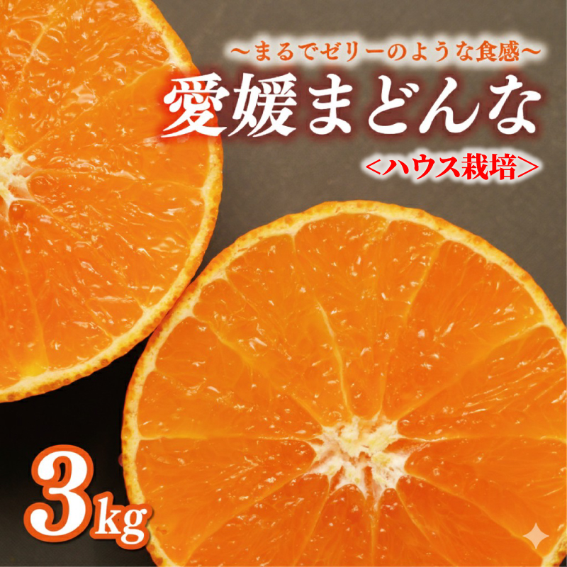 先行予約 正品 まどんな 3kg ハウス栽培 みかん 13000円 愛果28号 紅ま