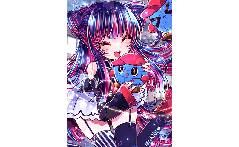 如月れいな ふるさと納税限定セット（イラスト集3冊、キーホルダー4種