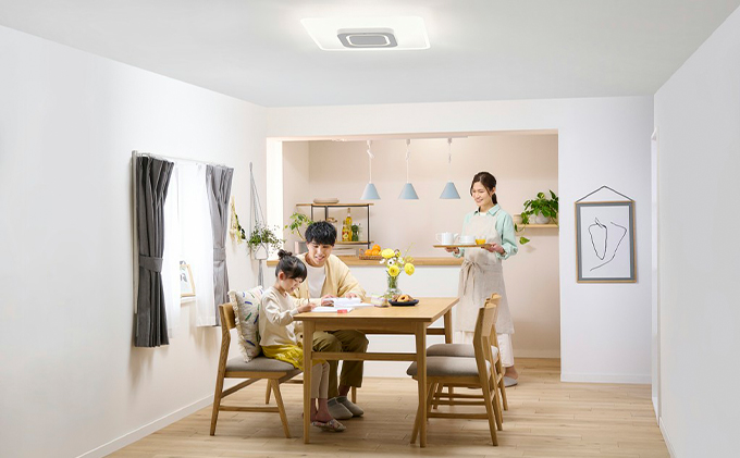 シーリングライト LED 照明 パネルライトスクエア 12畳 ホワイト CEA