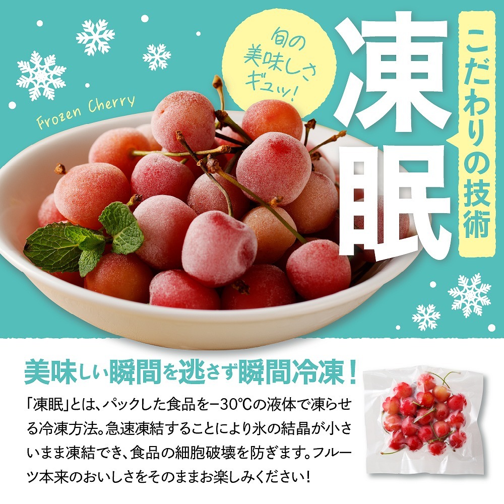 さくらんぼ 佐藤錦 秀選 L 200g オリジナルパック バラ詰め