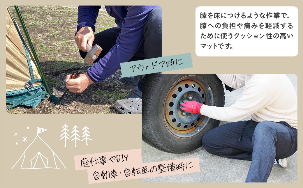 ２２日処分★クッション付きフロア★約４畳分★ K2613 DEEN.J 折り畳み式 作業用 クッションマット（茨城県猿島郡境町