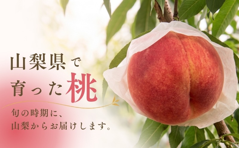 山梨県産桃 商品説明