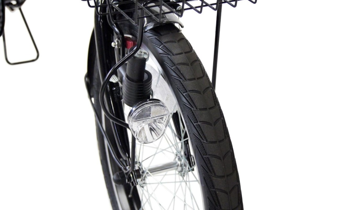 中古美品 takeda  CHACLE VELETA 206HD 20インチ外装6段 ノーパンク 折りたたみ自転車 センサー付LEDオートライト エアレスタイヤ フロントバスケット 試し乗り程度のみの走行品 ほぼ未使用　　72 Amazon | チャクル(CHACLE)エアレスタイヤでパンク知らず ノーパンク