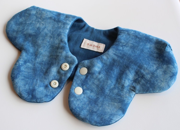 名入れ】ハレの日スタイ 両面魚津藍染リバーシブル ｜ ギフト 喜ばれる