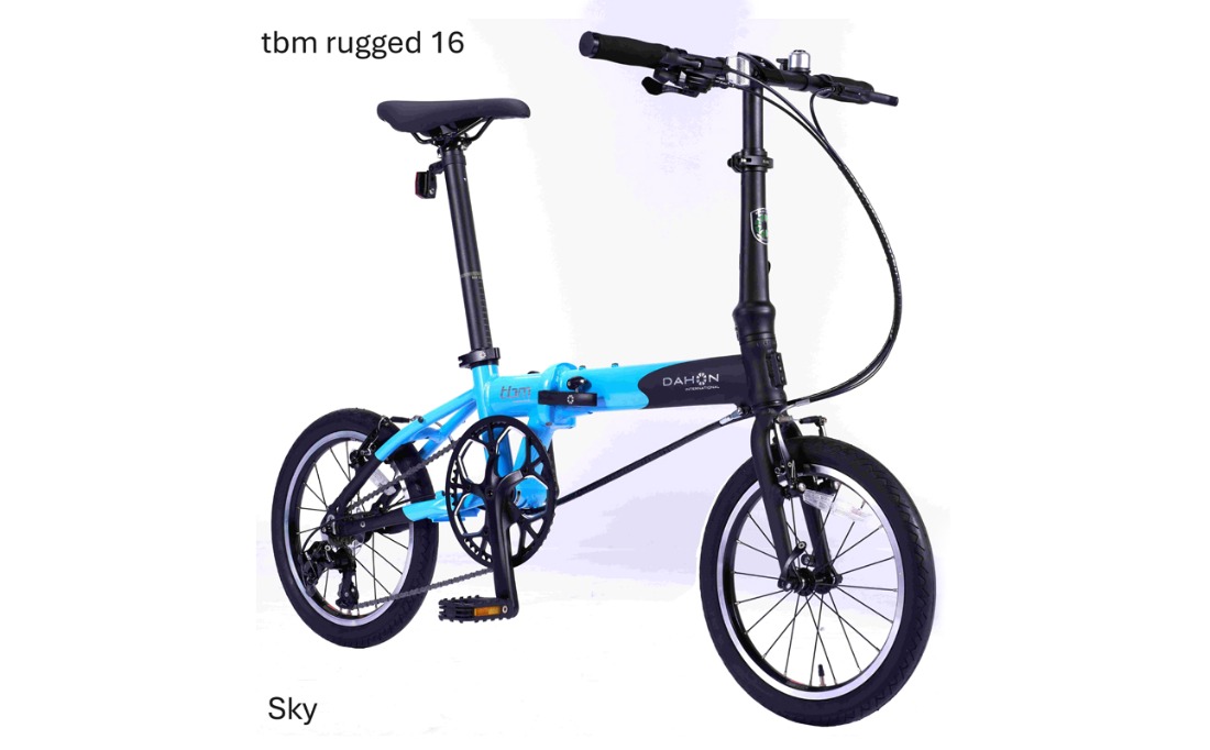 DAHON tbm rugged 16 Sky 送料無料 全国配送離島含│自転車 完成品