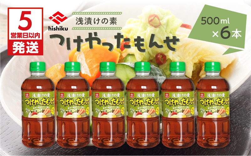 5営業日以内に発送】ヒシク藤安醸造 浅漬けの素 つけやったもんせ