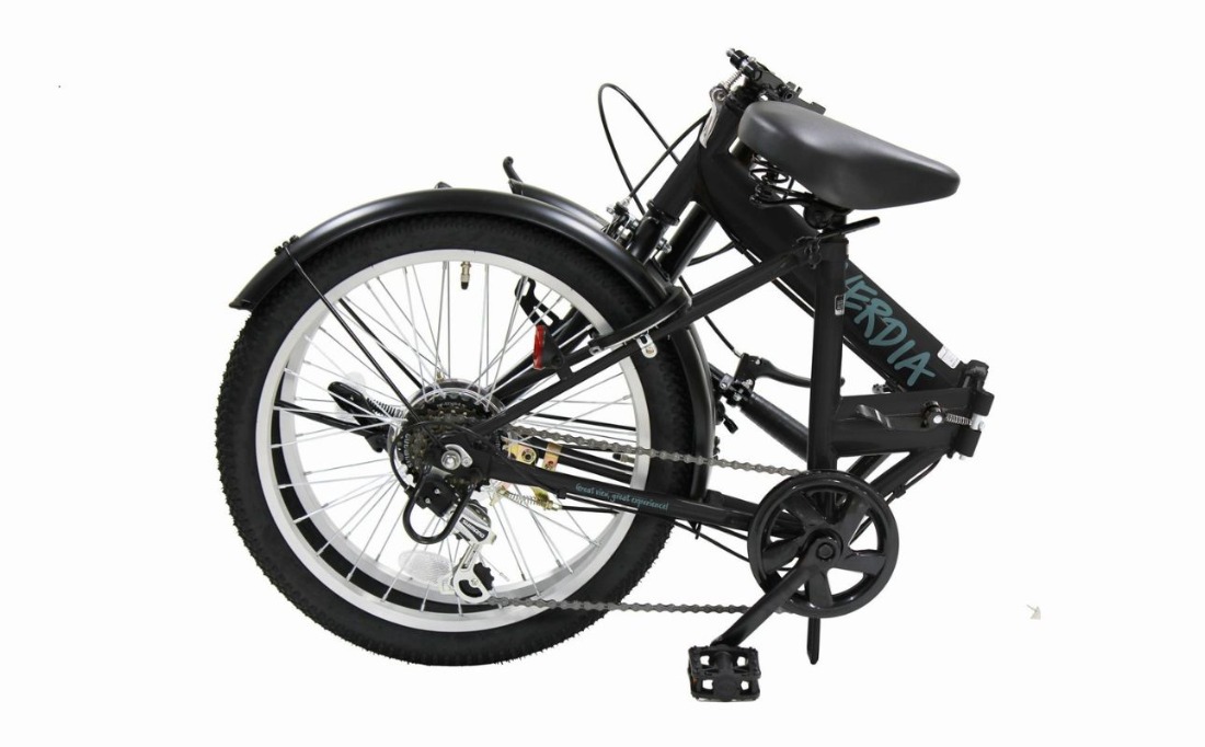 （青森県弘前市での直接引き渡し限定）MERIDA２０インチ折り畳み自転車 VERDIA 20インチ 折りたたみ自転車 Black 送料無料 全国配送離島含
