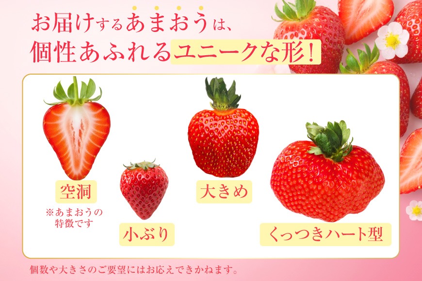 いちご あまおう 厳選大粒 4p 【2027年発送】 [THE FARM_strawberry