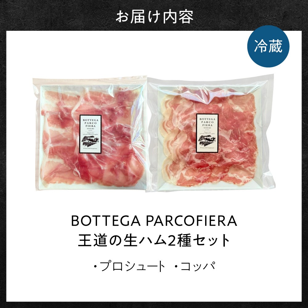 BOTTEGA PARCOFIERA 王道の生ハム2種セット しっとり 豊かな香り