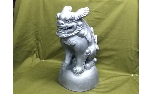 伝統工芸士の鬼師が作る 『シーサー 大サイズ 2体 』 狛犬 獅子 1対