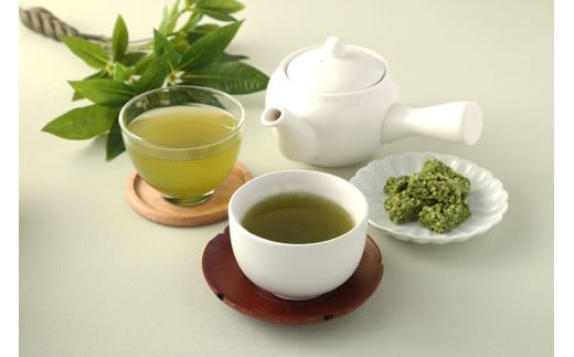 中山吉祥園 八女茶3種セット【水出し・朝露・抹茶クランチ】 八女茶