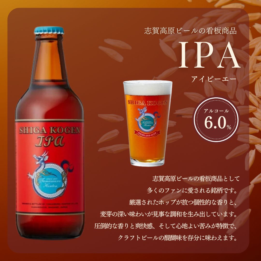 父の日 玉村本店 志賀高原ビール6本セット 【 クラフトビール 志賀高原