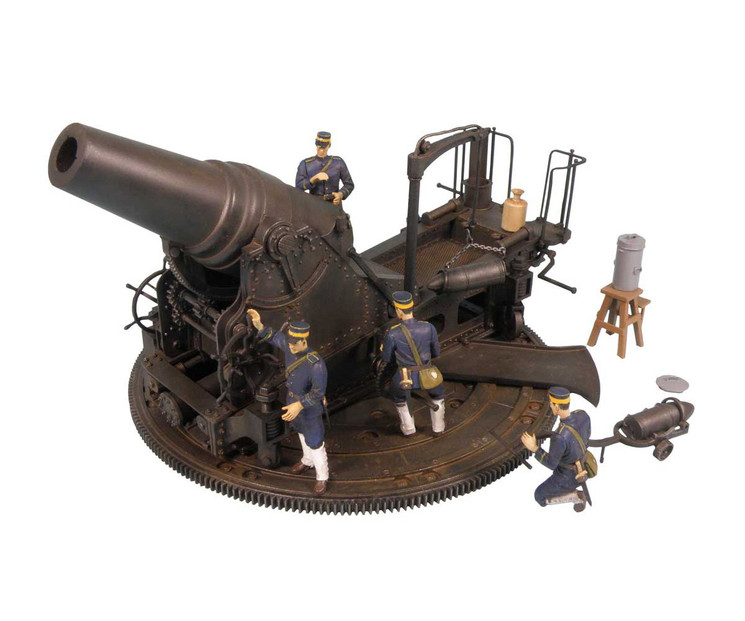 G44】1/35 日本陸軍 二十八糎榴弾砲（砲兵4体付） 141305_MD14（神奈川