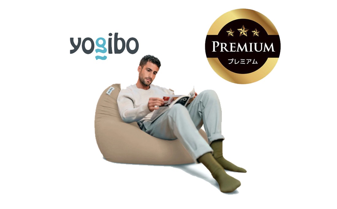 Yogibo Mini Premium（ヨギボー ミニ プレミアム）＜ライトグレー
