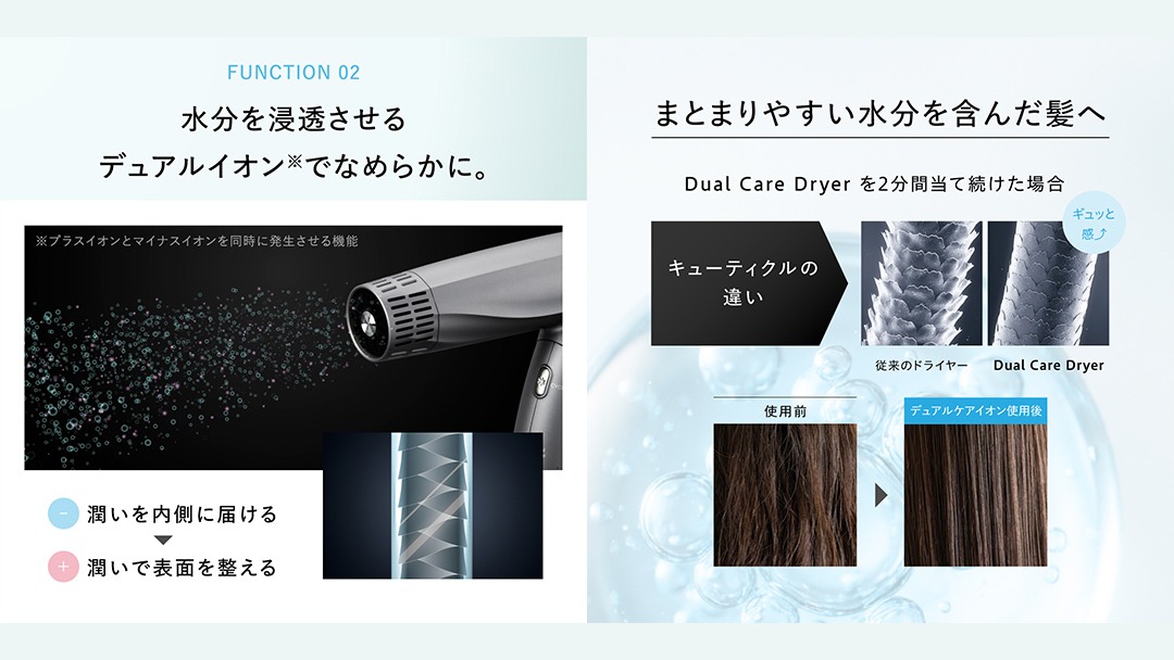 選べるカラー ＆ ラッピング選択可／ WAVEWAVE DualCareDryer デュアル
