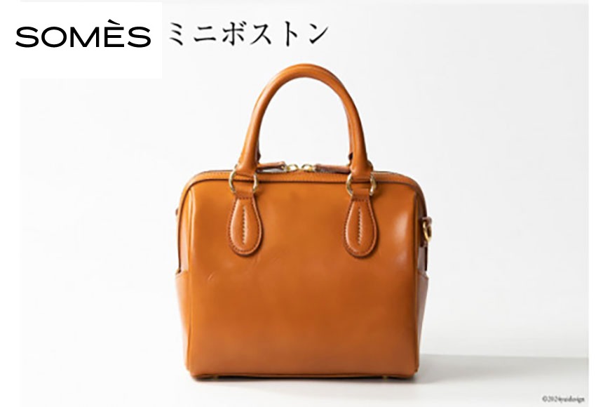 SOMES バッグ 2WAY ミニボストン エリン （ブラウン） ER-53