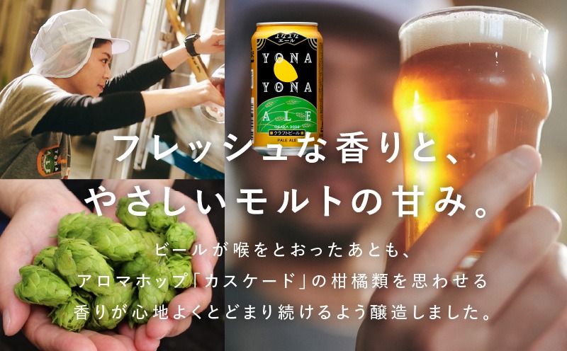 G3949 よなよなエール 定期便 24本×全4回 毎月発送【クラフトビール